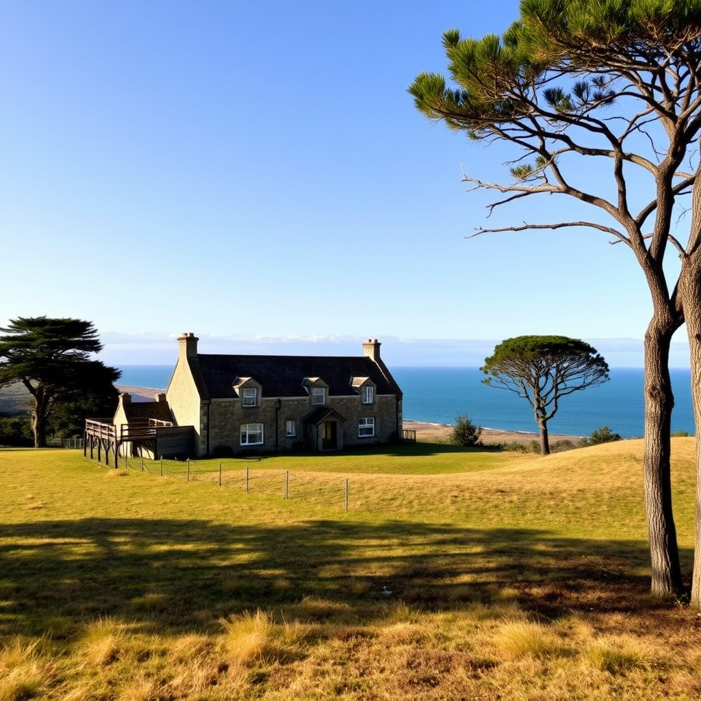 Period WWII house with four bedrooms, 6.5 acres, £1.85m